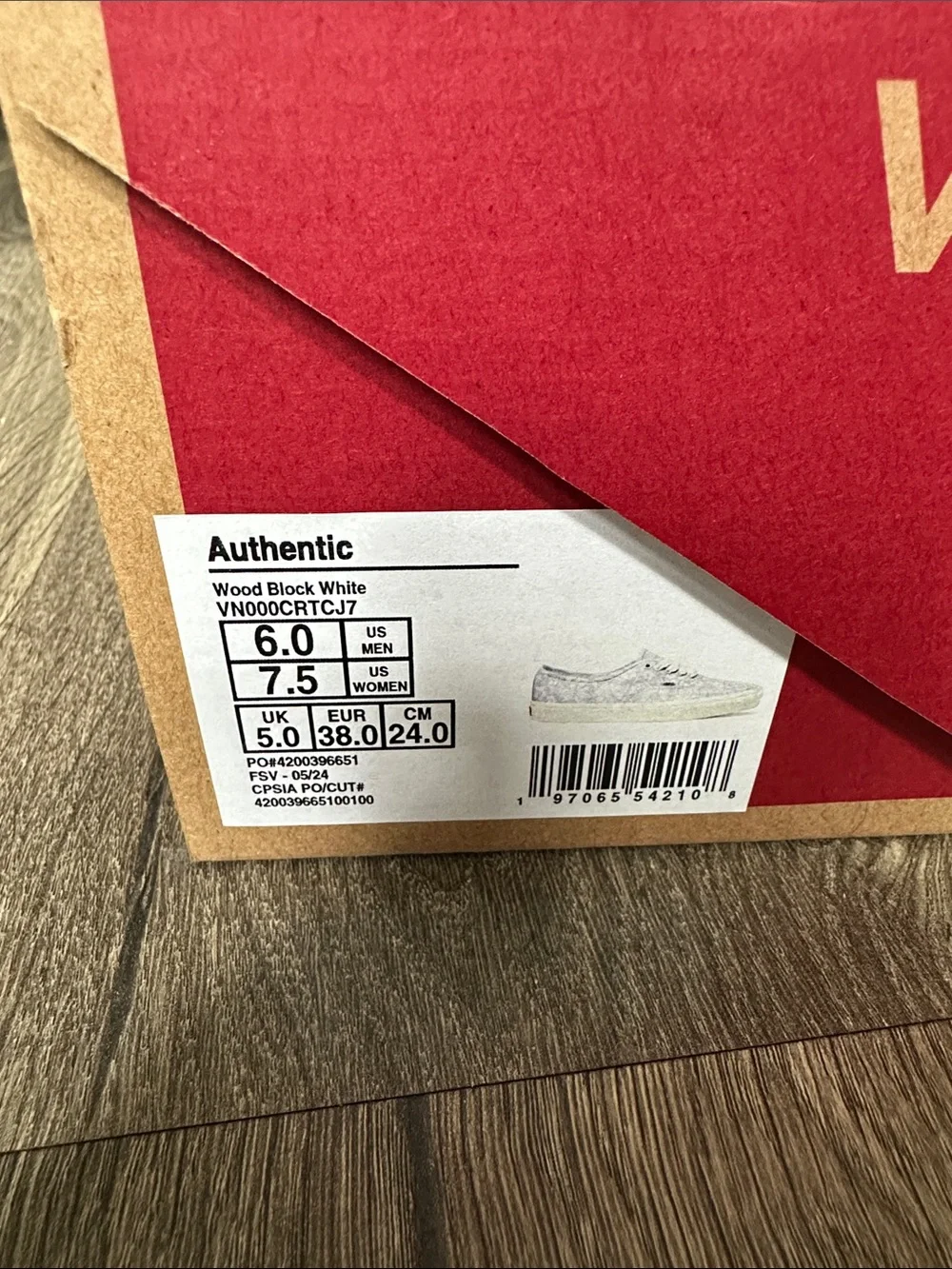 Vans brand new